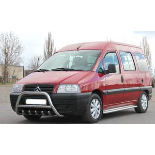 Přední ochranný rám WT003 (nerez) Peugeot Expert 1995–2007 fotografie 4
