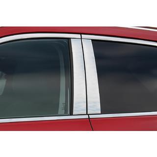 Chromové kryty sloupků dveří (4 ks, nerez) Nissan Qashqai 2014–2021 fotografie 1