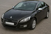 Peugeot 508 2010–2018 Chromové kryty zpětných zrcátek (2 ks, nerez) fotografie 2