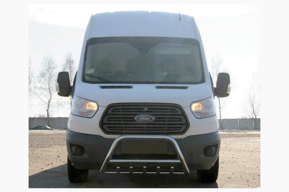 Ford Transit 2014– Přední ochranný rám (bull bar) WT003 (nerez) Image