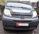 Renault Trafic 2001–2015 Zimní spodní kryt masky chladiče (pod SPZ) 2007-2015, matná fotografie 1