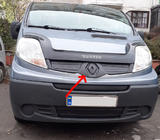 Renault Trafic 2001–2015 Zimní horní kryt masky chladiče 2001-2007, matná fotografie 1
