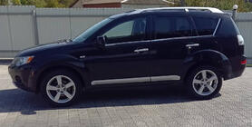 Mitsubishi Outlander 2006–2012 Okenní lišty (8 ks, nerez) fotografie 1