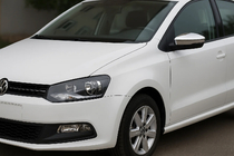 Volkswagen Polo 2010–2017 Chromované kryty zrcátek HB (2 ks, nerez) fotografie 3