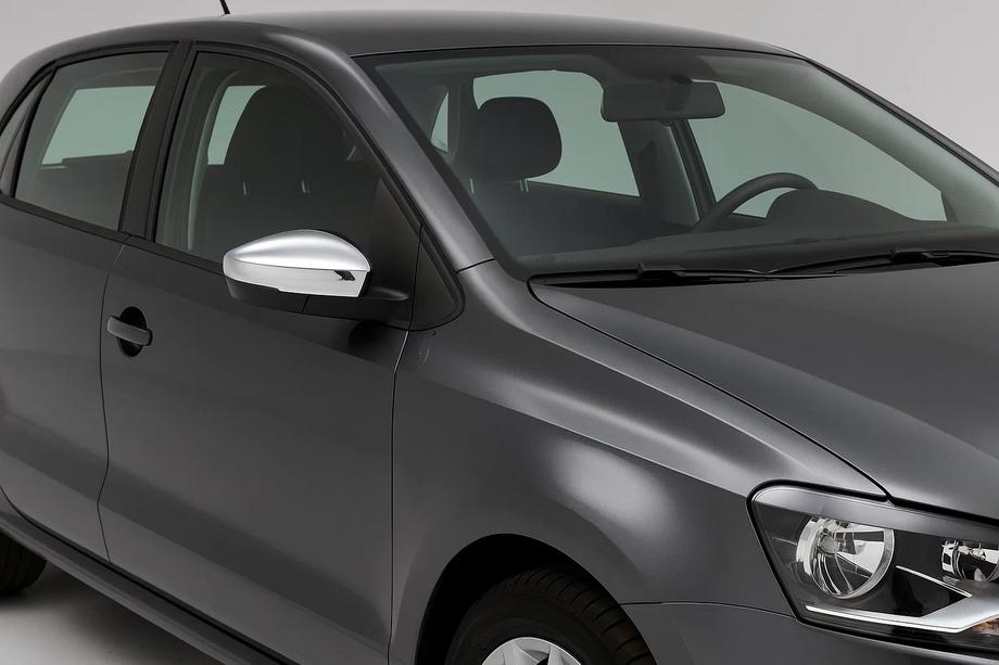 Volkswagen Polo 2010–2017 Chromované kryty zrcátek HB (2 ks, nerez) Image