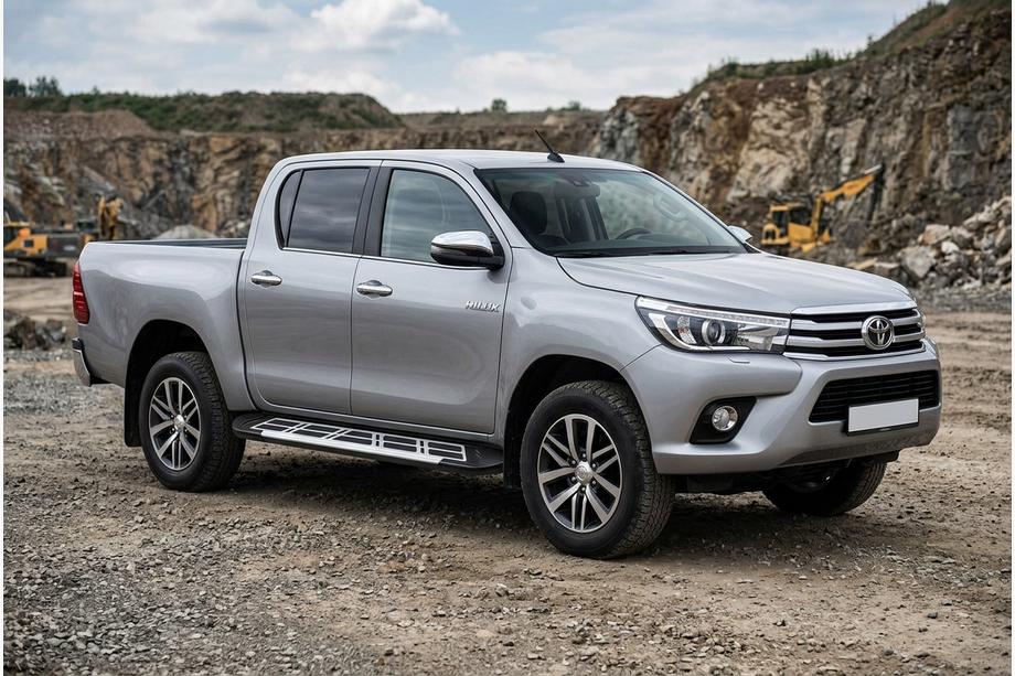 Toyota Hilux 2015– Boční nášlapy Sunrise (2 ks, hliník) Image