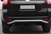 Toyota Land Cruiser Prado 150 2009–2023 Zadní ochranný rám AK008 (nerez) fotografie 1