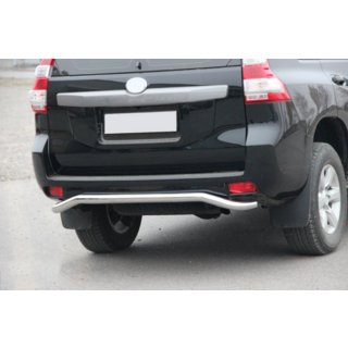 Zadní ochranný rám AK008 (nerez) Toyota Land Cruiser Prado 150 2009–2023 fotografie 4