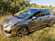 Peugeot 3008 2008–2016 Střešní ližiny Skyport Grey fotografie 15