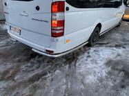 Volkswagen Crafter 2006–2016 Boční trubky za zadním kolem, úhlové (2 ks, nerez) fotografie 9