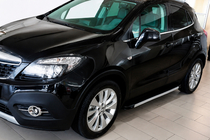 Opel Mokka 2012–2021 Boční nášlapy Maya V1 (2 ks, hliník) fotografie 3