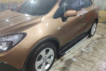 Opel Mokka 2012–2021 Boční nášlapy Maya V1 (2 ks, hliník) fotografie 2