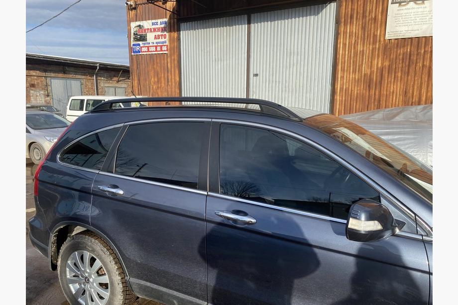 Honda CRV 2007–2011 Černé střešní ližiny (Crown) Fotografie 6