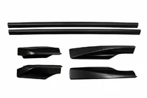 Toyota Rav 4 2006–2013 Střešní ližiny černé OEM (hliník) fotografie 5