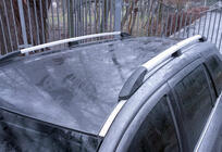 Opel Astra H 2004–2013 Hliníkové střešní podélníky (Caravan, chrom) fotografie 4