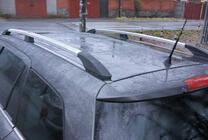 Opel Astra H 2004–2013 Hliníkové střešní podélníky (Caravan, chrom) fotografie 5