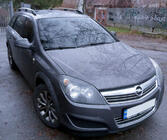 Opel Astra H 2004–2013 Hliníkové střešní podélníky (Caravan, chrom) fotografie 1