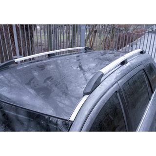 Hliníkové střešní podélníky (Caravan, chrom) Opel Astra H 2004–2013 fotografie 4