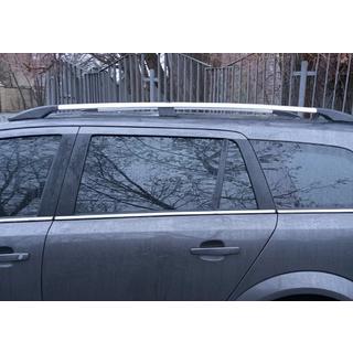 Hliníkové střešní podélníky (Caravan, chrom) Opel Astra H 2004–2013 fotografie 3