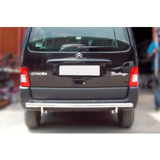 Zadní ochranný rám (nerez) Citroen Berlingo 1996–2008 fotografie 1
