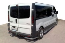 Opel Vivaro 2001–2015 Zadní rohy AK003 (nerez) fotografie 2