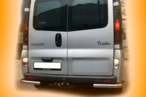 Nissan Primastar 2002–2014 Zadní rohy AK003 (nerez) fotografie 3
