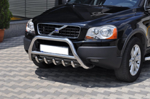 Volvo XC90 2002–2014 Přední ochranný rám (bull bar) WT003 (nerez) fotografie 4