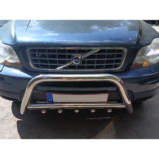 Přední ochranný rám (bull bar) WT003 (nerez) Volvo XC90 2002–2014 fotografie 3