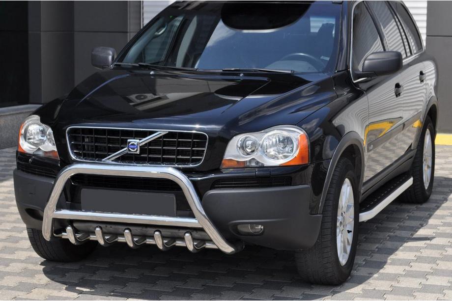 Volvo XC90 2002–2014 Přední ochranný rám (bull bar) WT003 (nerez) Image