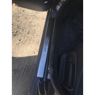 Nerezové kryty prahů OmsaLine (4 ks, nerez) Renault Megane III 2009–2016 fotografie 3