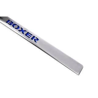 Chromová lišta nad SPZ s modrým LED osvětlením (nerez) Peugeot Boxer 2006–2025 fotografie 3