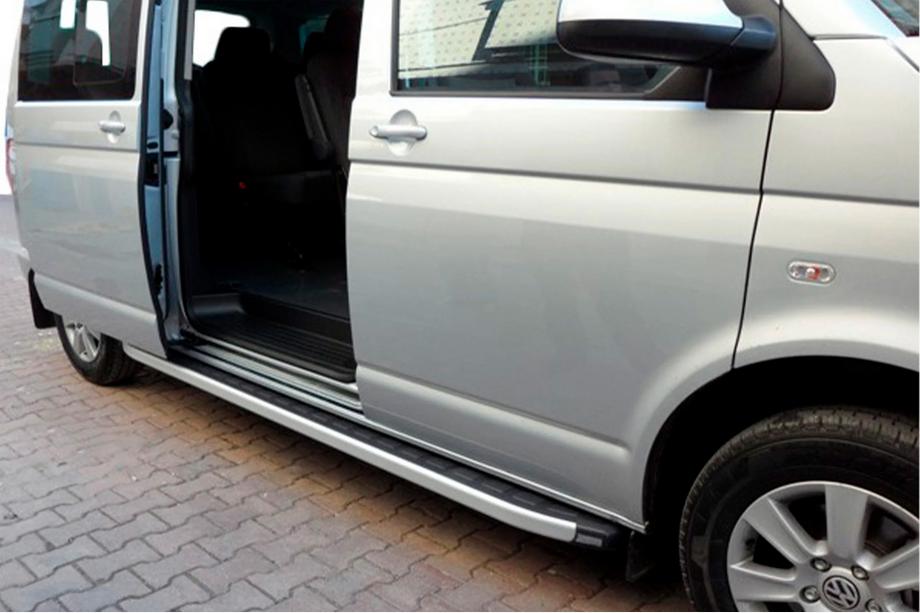 Volkswagen T4 Transporter 1990–2003 Boční nášlapy Fullmond (2 ks, hliník) Krátký rozvor Image