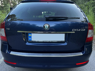 Skoda Octavia II A5 2010–2013 Chromová lišta nad SPZ Carmos (nerez) fotografie 6
