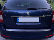 Skoda Octavia II A5 2010–2013 Chromová lišta nad SPZ Carmos (nerez) fotografie 2
