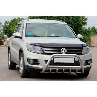 Přední ochranný rám WT003 (nerez) Volkswagen Tiguan 2007–2016 fotografie 1