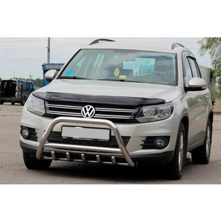 Přední ochranný rám WT003 (nerez) Volkswagen Tiguan 2007–2016 fotografie 3