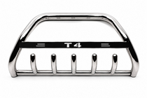 Volkswagen T4 Caravelle/Multivan 1990–2003 Přední ochranný rám (bullbar) WT004 (nerez) fotografie 1
