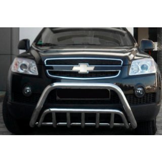Přední ochranný rám WT002 (nerez) Chevrolet Captiva 2006–2019 fotografie 3