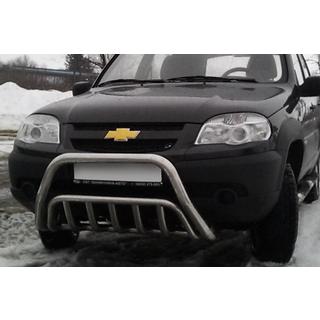 Přední ochranný rám (bullbar) WT002 (nerez)