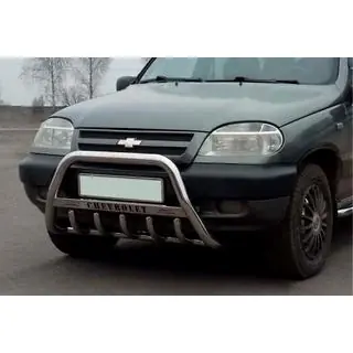 Přední ochranný rám (bullbar) WT004 (nerez) fotografie 2