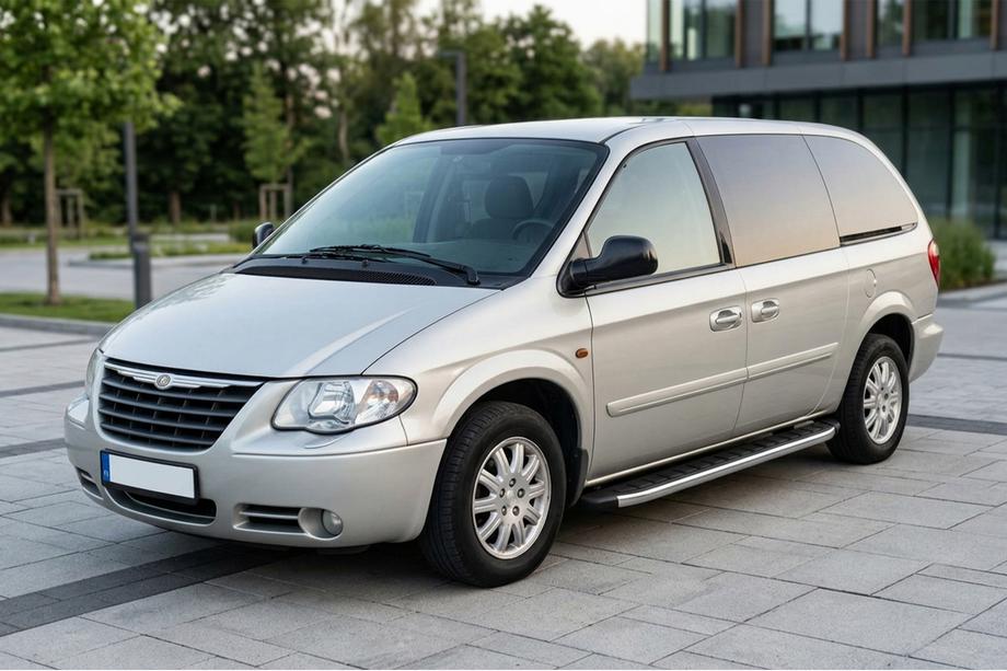 Chrysler Voyager 2001–2007 Boční nášlapy Fullmond (2 ks, hliník) Image