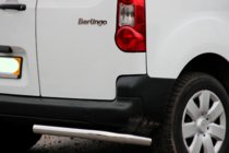Citroen Berlingo 2008–2018 Zadní rohy AK003 (nerez) fotografie 2