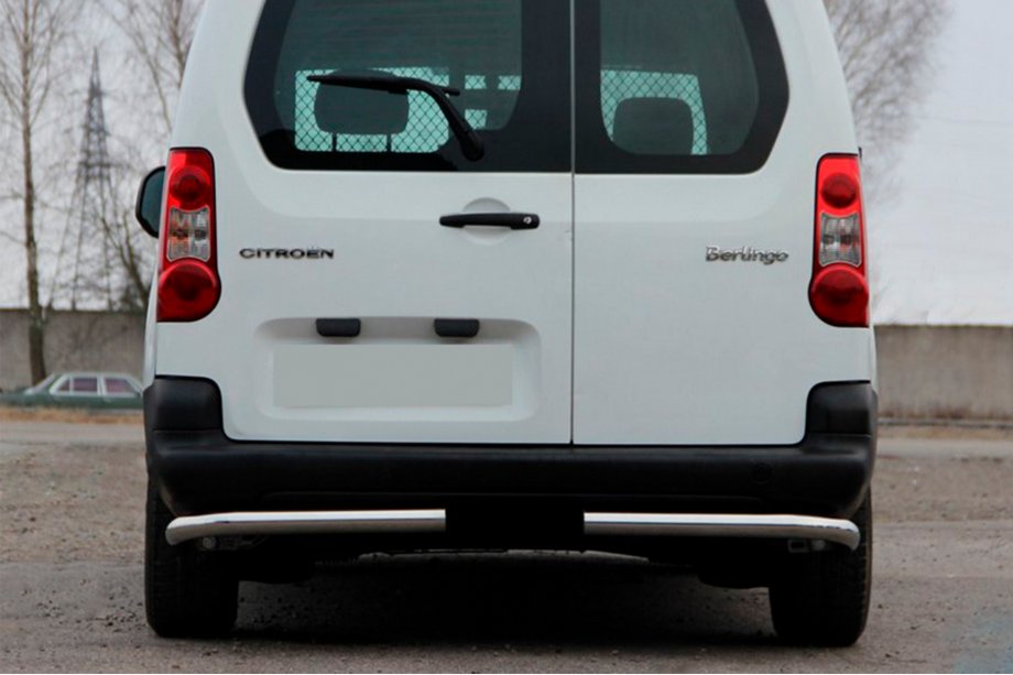 Citroen Berlingo 2008–2018 Zadní rohy AK003 (nerez) Image