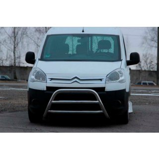 Bullbar WT022 (nerez) Citroen Berlingo 2008–2018 fotografie 1