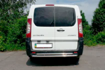 Fiat Scudo 2007–2015 Zadní ochranný rám AK002 – dvojitý (nerez) fotografie 2