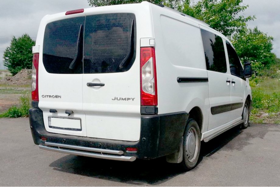 Peugeot Expert 2007–2016 Zadní oblouk AK-002 – dvojitý (nerez) Image