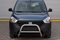 Dacia Dokker 2013–2022 Nerezový přední ochranný rám (kengur) WT006 fotografie 1