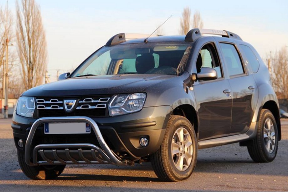 Renault Duster 2008–2017 Přední ochranný rám (bullbar) WT002 (nerez) Fotografie 4