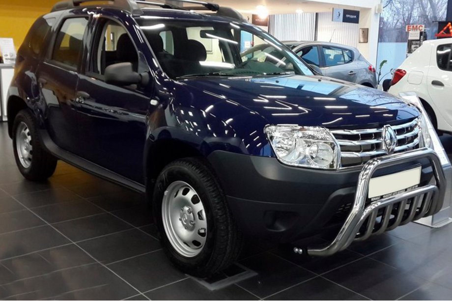 Renault Duster 2008–2017 Přední ochranný rám (bullbar) WT002 (nerez) Fotografie 5