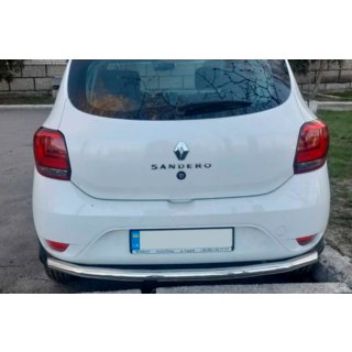 Zadní ochranný rám AK002 (nerez) Renault Sandero 2013–2022 fotografie 2